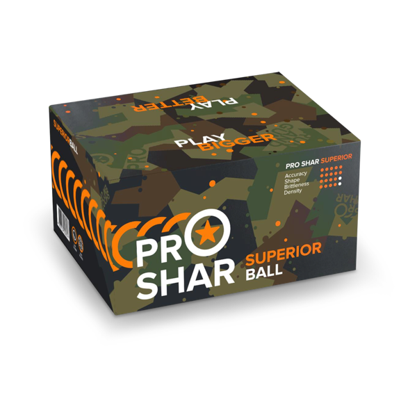 ProShar Superior Paintballs, 2000 Stück, Cal. 68