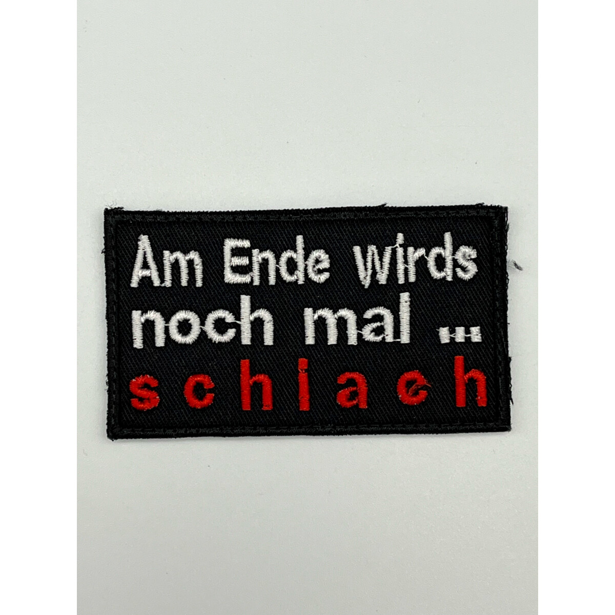 Am Ende wirds noch mal ...schiach Patch