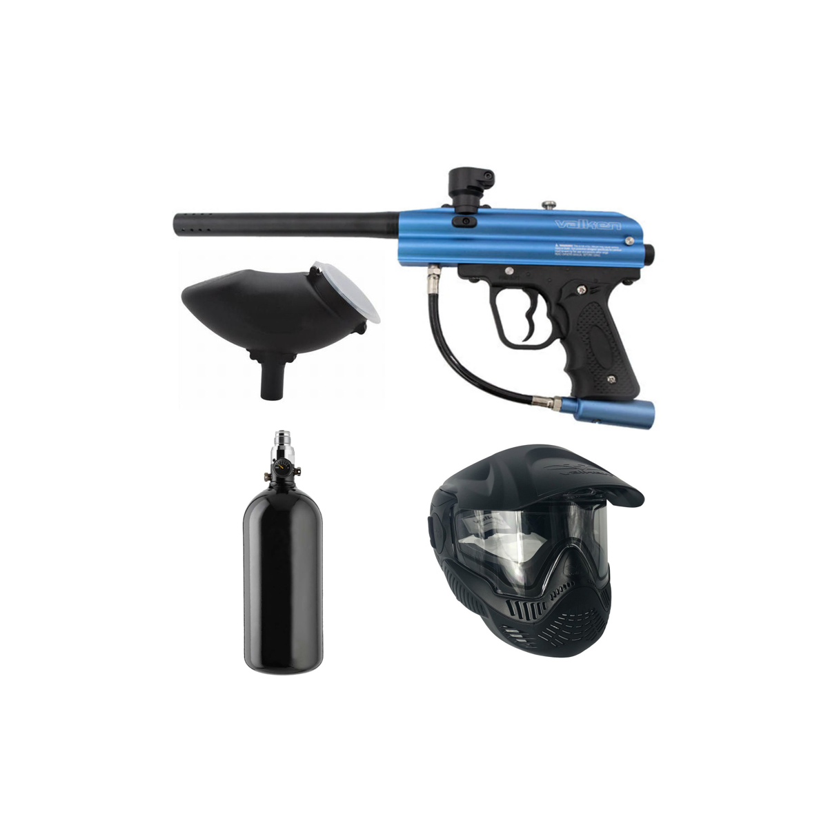 Valken Razorback HPA Set Blau