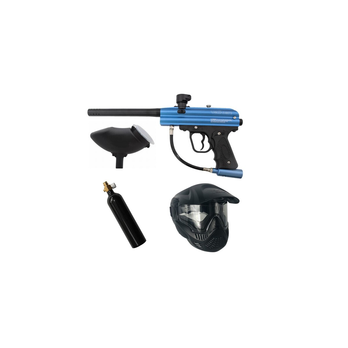 Valken Razorback CO2 Set Blau