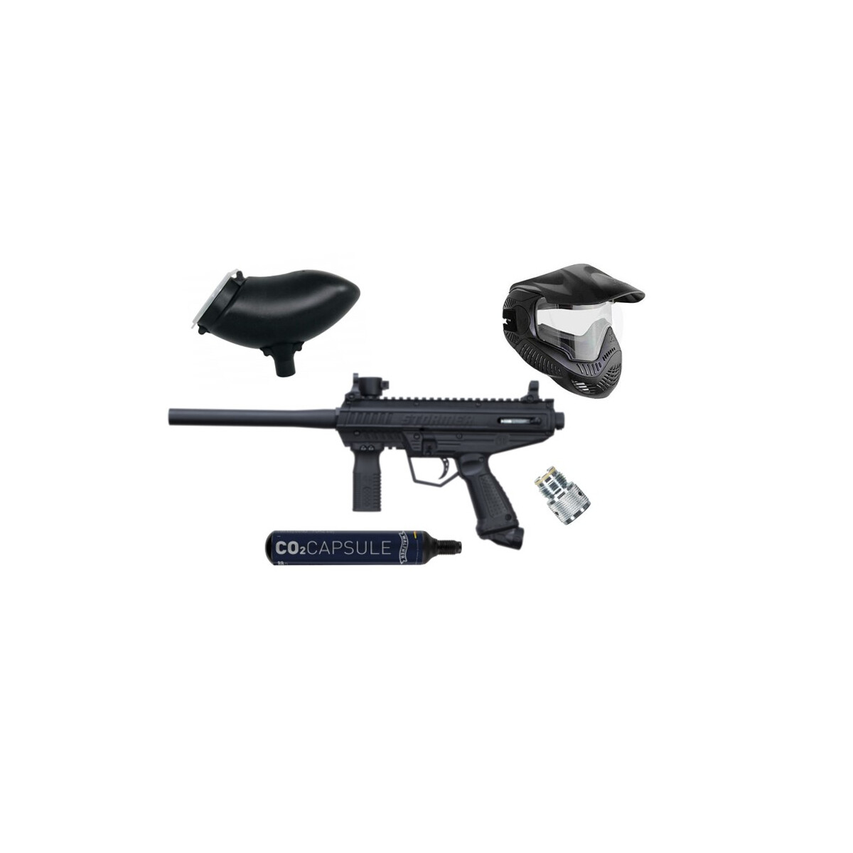 Tippmann Stormer Basic CO2 88g Kapsel Set