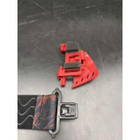 Virtue VIO V2 Strap + Hinge Locks Red